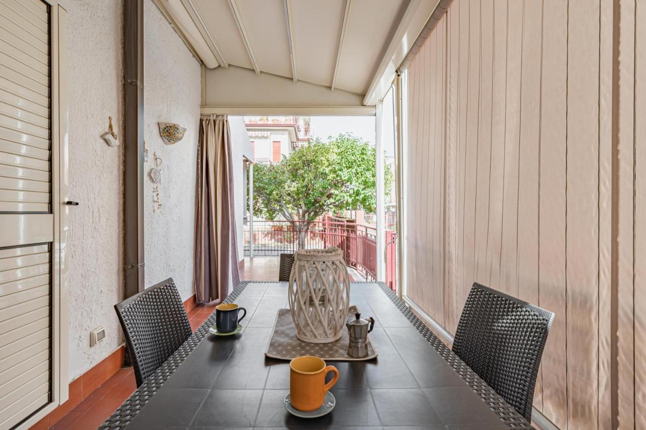Naxos Bay Flat With Terrace 50 Meters From The Sea Apartment Giardini Naxos Ngoại thất bức ảnh